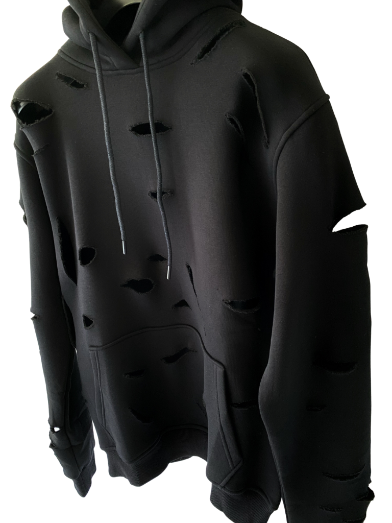 OVERSIZE Ripped OFF Hoodie W