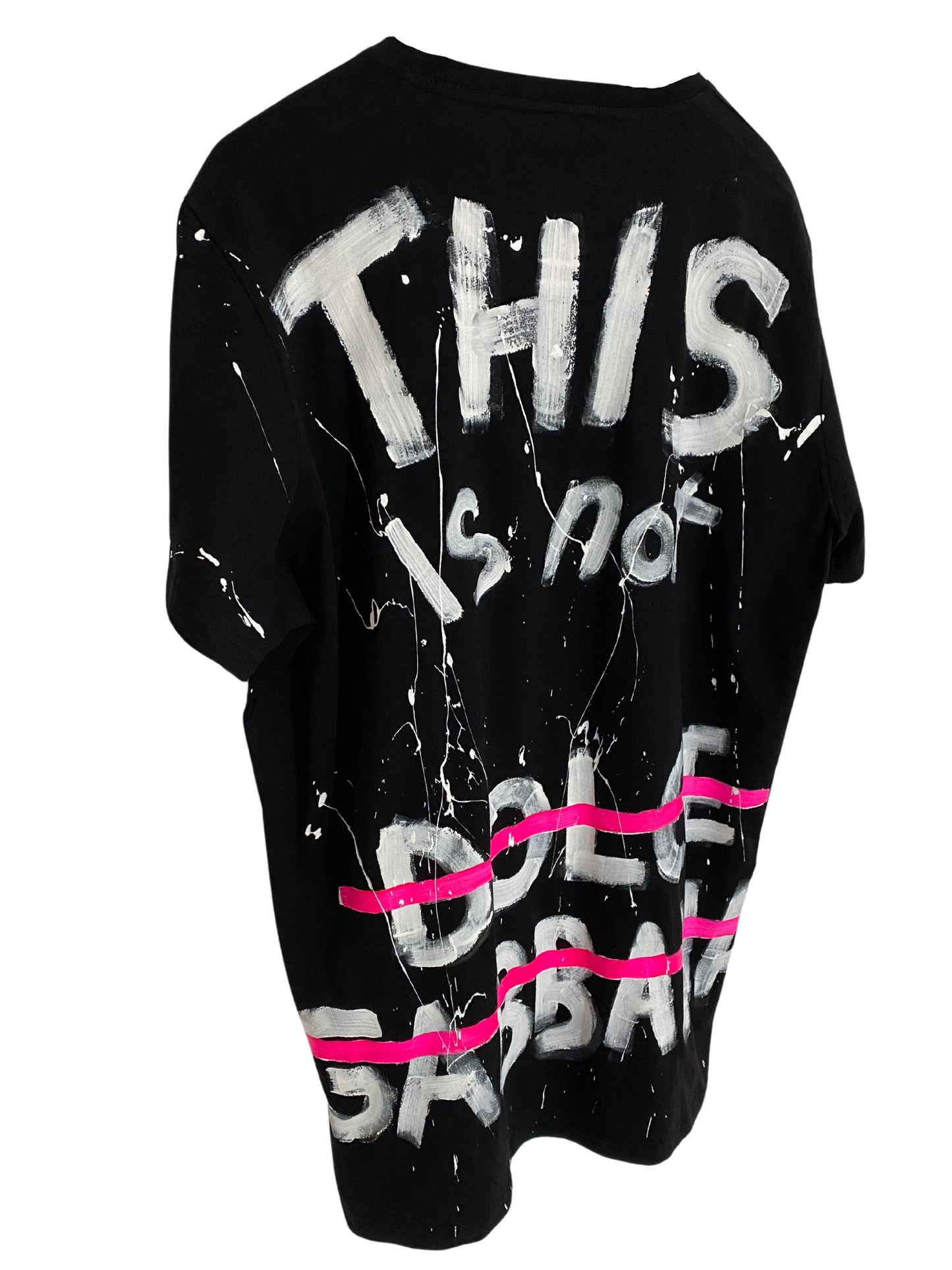 T-shirt This is Not Dolce Gabbana