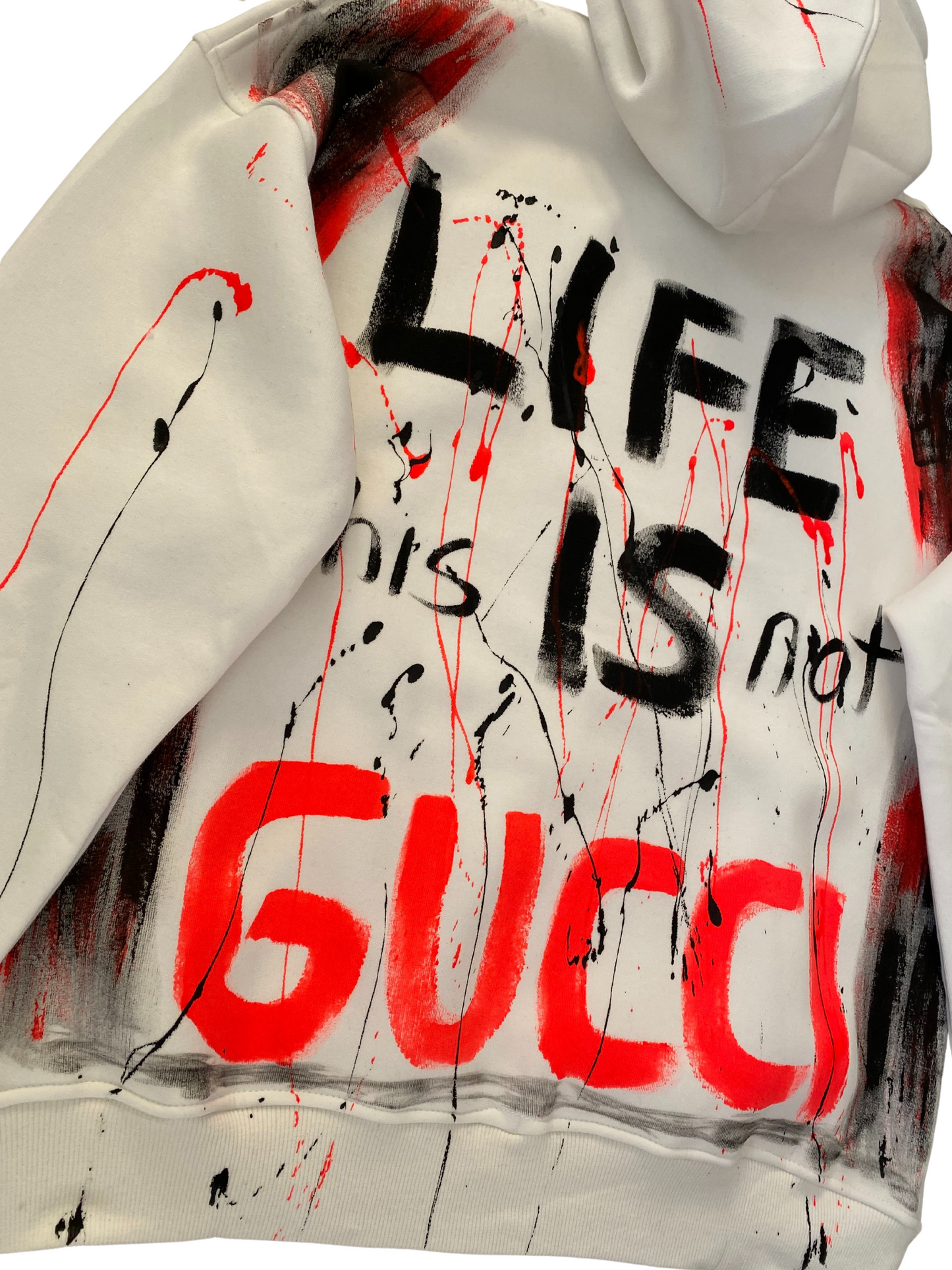 Hanorac OVERSIZE Life is Gucci