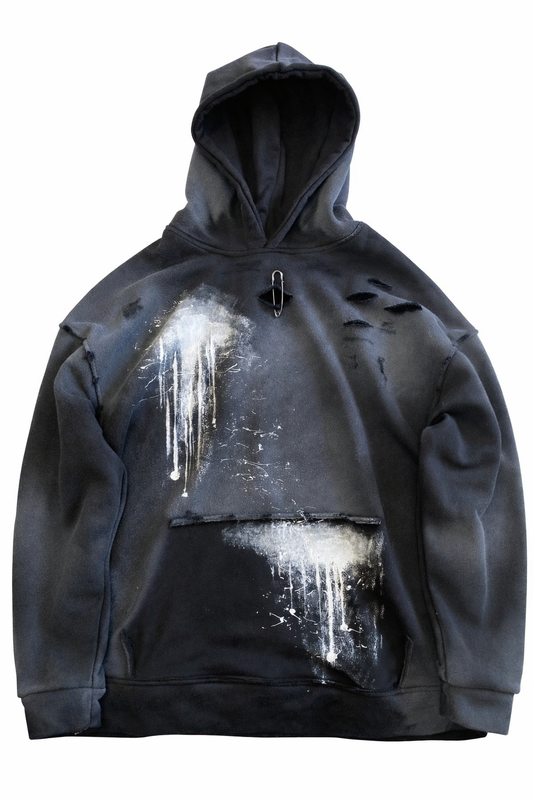 Hanorac Oversize Splatter Washed