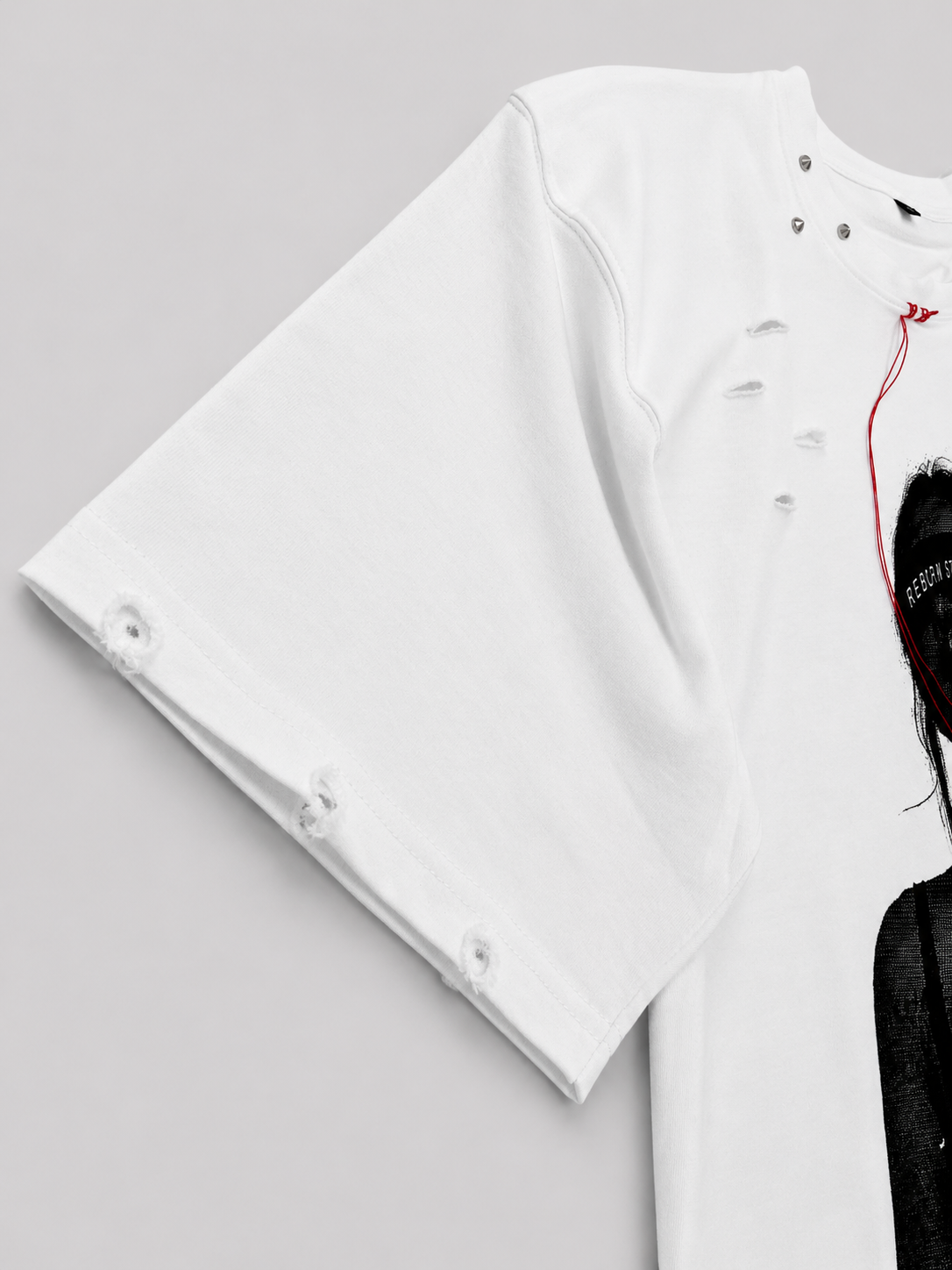 Black Rose Tee - Oversize