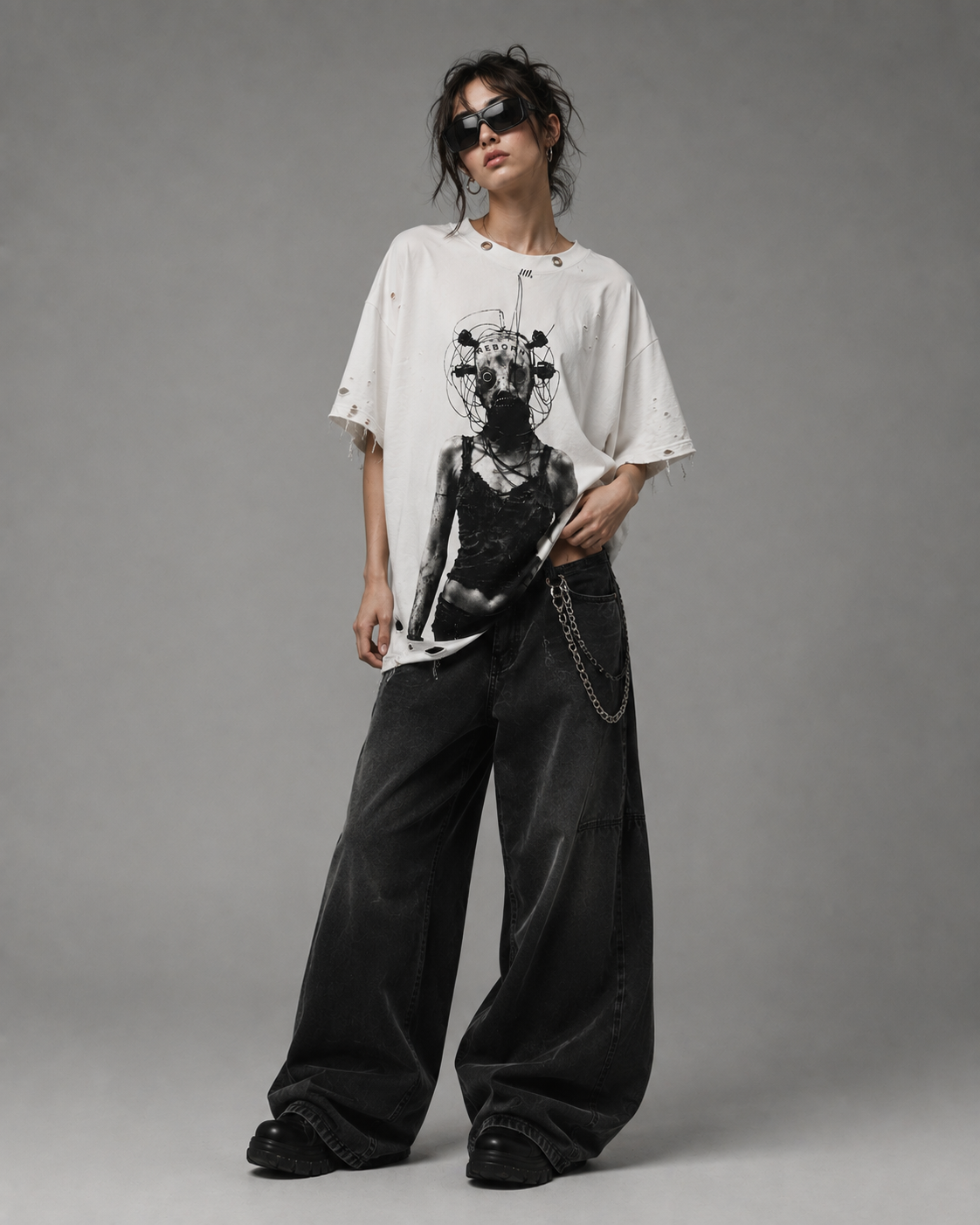 Robotic Tee - Oversize W