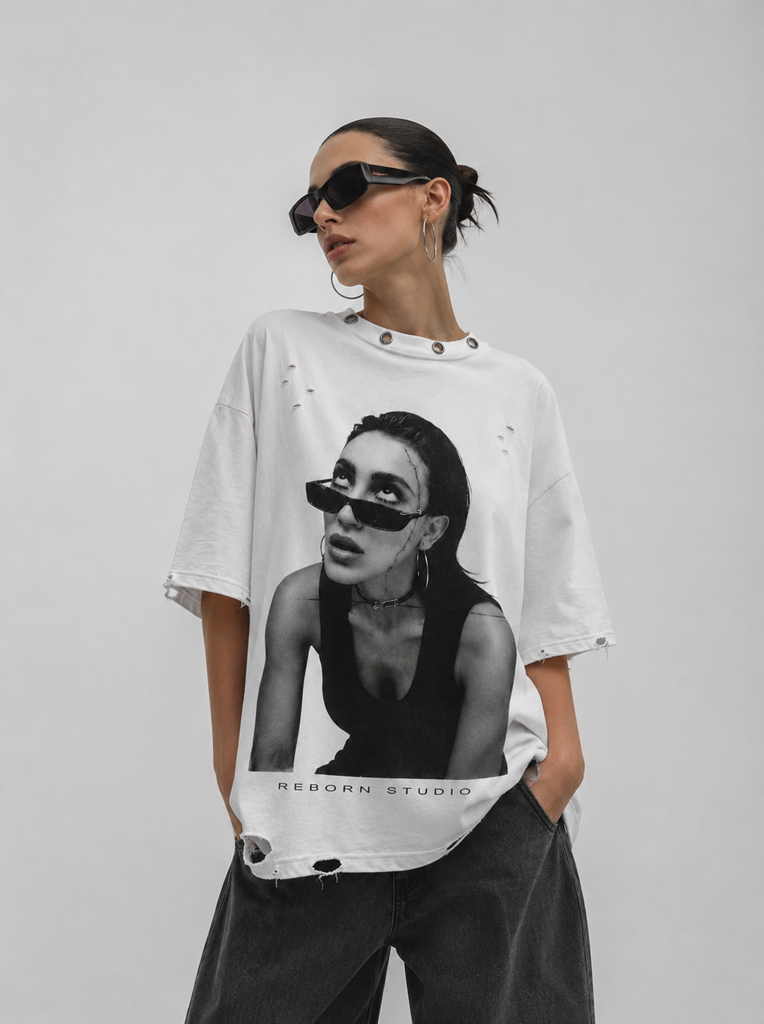 Look up Tee - Oversize W