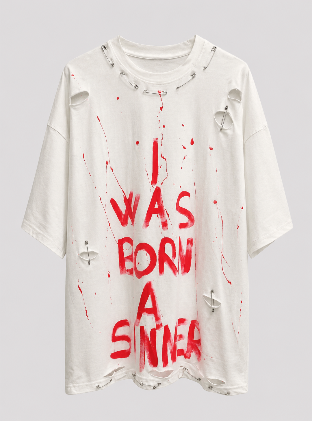 Tricou Sinner White
