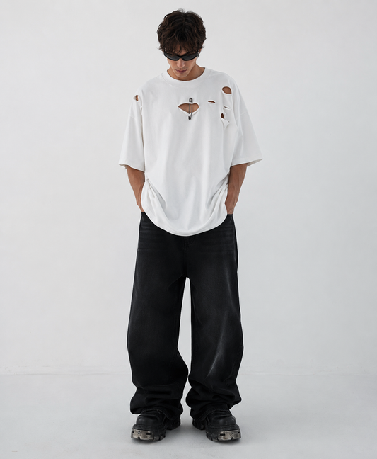 OVERSIZE T-shirt Whisper Destroyed