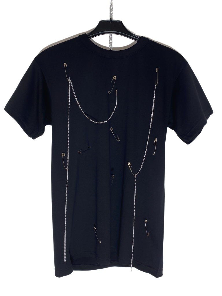 Handmade Painted Fuck T-shirt W