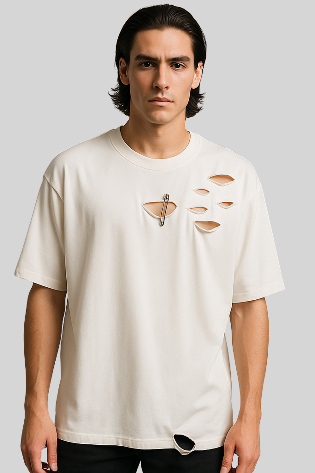 OVERSIZE T-shirt Whisper Destroyed