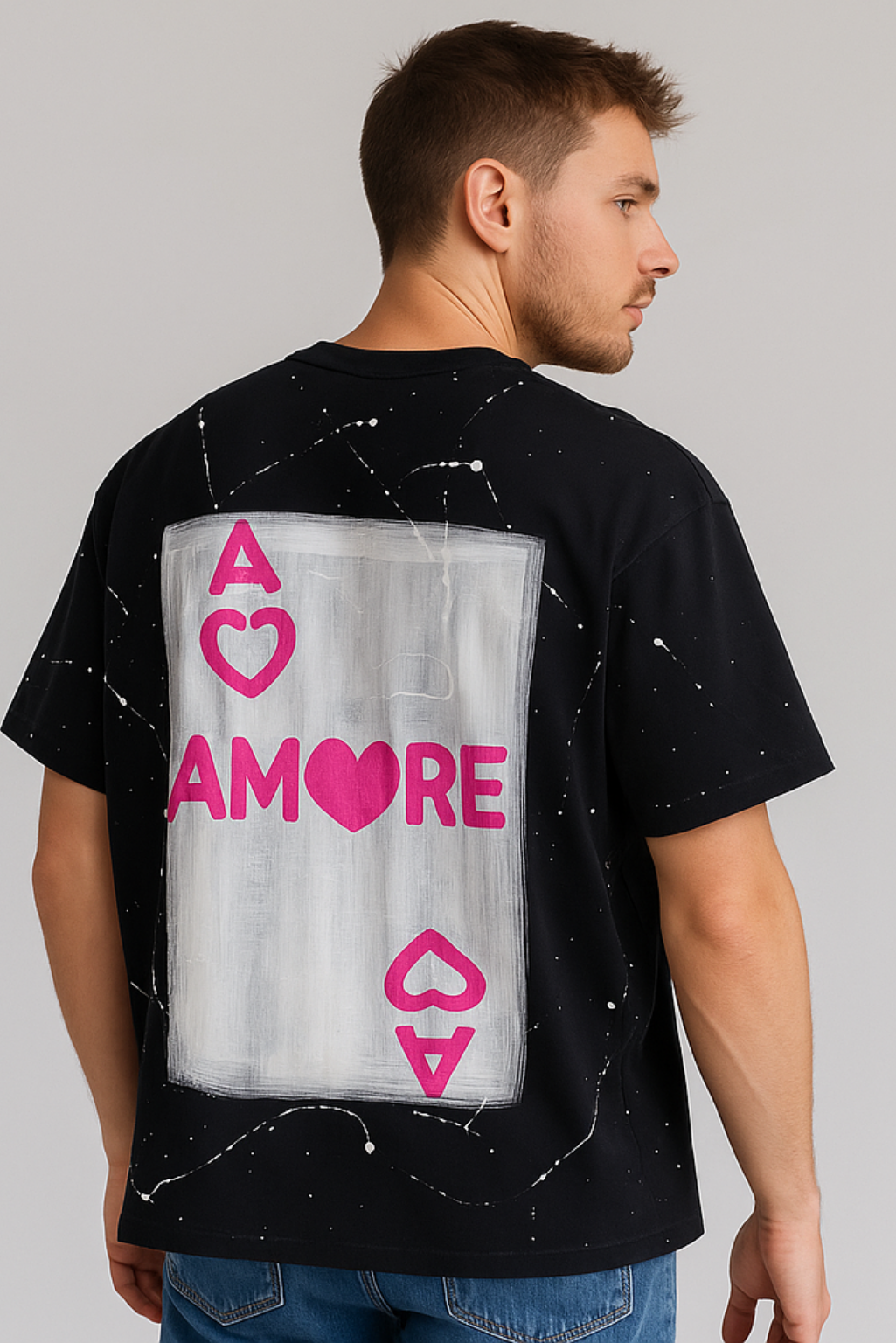 Poker T-shirt AMORE