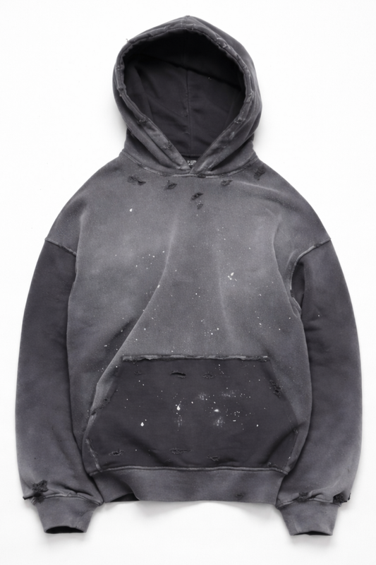 Hanorac Oversize Vintage Washed GREY