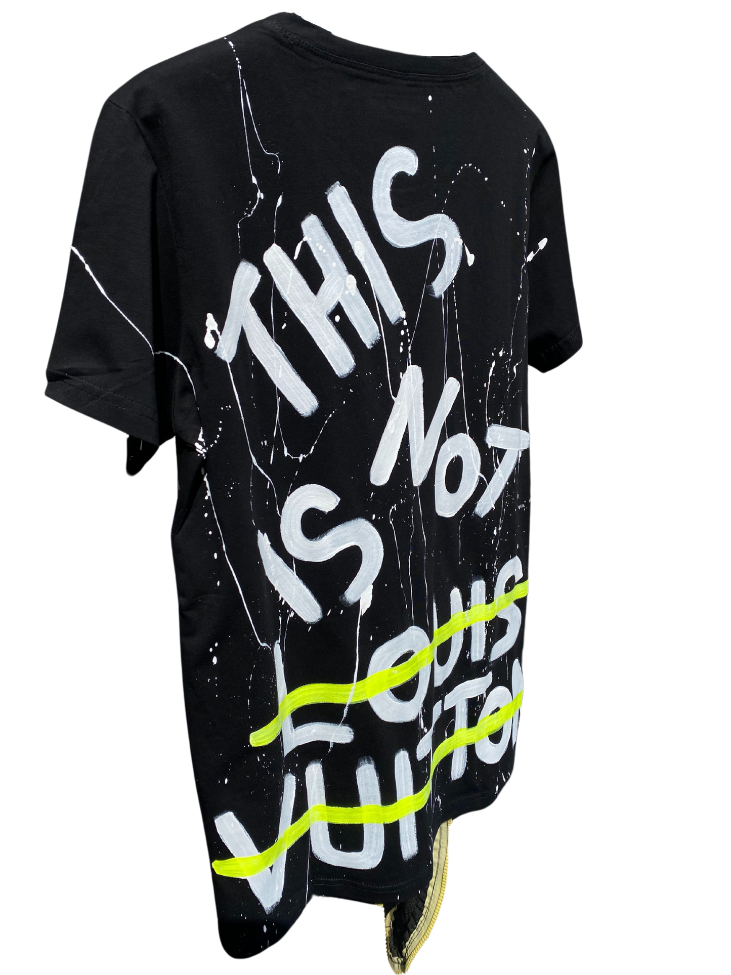 T-shirt This is Not Louis Vuitton